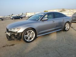 Vehiculos salvage en venta de Copart Bakersfield, CA: 2016 Audi A6 Premium Plus