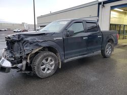 Ford f150 Supercrew salvage cars for sale: 2018 Ford F150 Supercrew