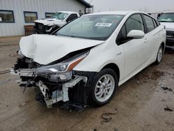 Salvage cars for sale at Pekin, IL auction: 2019 Toyota Prius