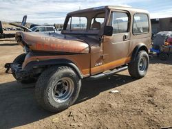 Jeep Jeep CJ7 salvage cars for sale: 1985 Jeep Jeep CJ7