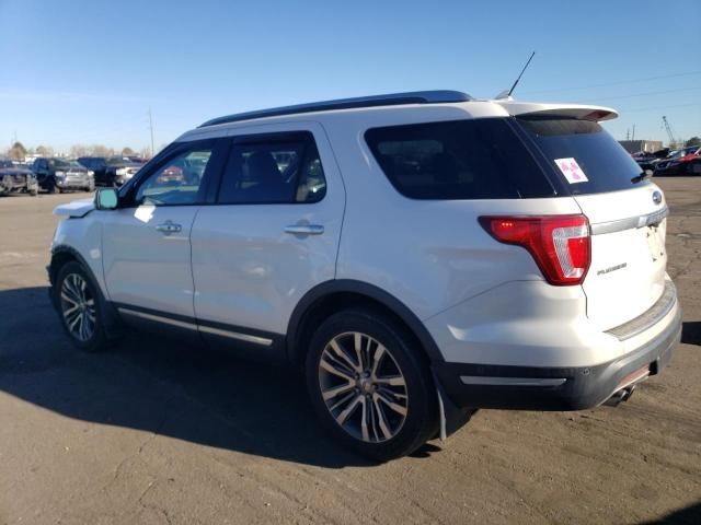 2018 Ford Explorer Platinum