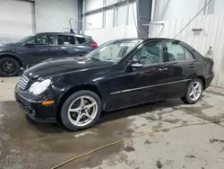 Salvage cars for sale from Copart Ham Lake, MN: 2007 Mercedes-Benz C 280 4matic