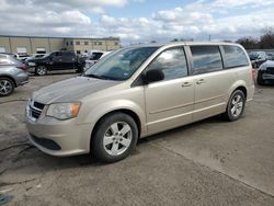 Salvage cars for sale at Wilmer, TX auction: 2013 Dodge Grand Caravan SE