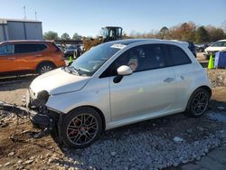 Salvage cars for sale at Florence, MS auction: 2018 Fiat 500 Abarth