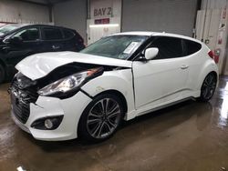 Salvage cars for sale at Elgin, IL auction: 2016 Hyundai Veloster Turbo