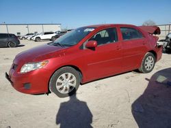 Toyota Corolla salvage cars for sale: 2010 Toyota Corolla Base