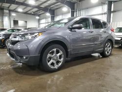 Salvage cars for sale at Ham Lake, MN auction: 2018 Honda CR-V EX