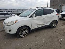 Salvage cars for sale at Fredericksburg, VA auction: 2012 Hyundai Tucson GLS