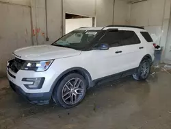 Salvage cars for sale at Madisonville, TN auction: 2017 Ford Explorer Sport