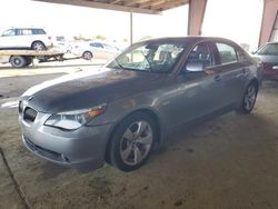 BMW salvage cars for sale: 2006 BMW 525 I