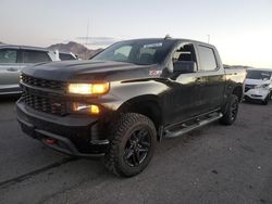 Salvage cars for sale at North Las Vegas, NV auction: 2021 Chevrolet Silverado K1500 Trail Boss Custom