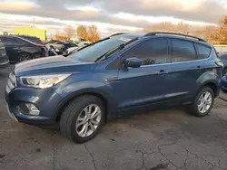 Salvage cars for sale at Moraine, OH auction: 2018 Ford Escape SEL