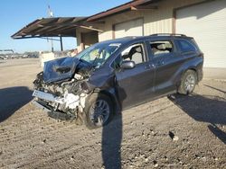 Salvage cars for sale from Copart Temple, TX: 2022 Toyota Sienna LE