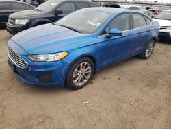 Salvage cars for sale at Elgin, IL auction: 2020 Ford Fusion SE