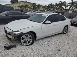 BMW 3 Series salvage cars for sale: 2016 BMW 328 I Sulev