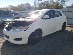 Toyota salvage cars for sale: 2010 Toyota Corolla Matrix