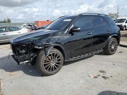 Salvage cars for sale at Homestead, FL auction: 2021 Mercedes-Benz GLE 350