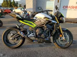 Triumph Street salvage cars for sale: 2024 Triumph Street Triple 765 MOTO2 Edition