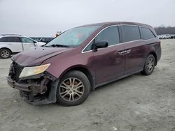 Salvage cars for sale at Spartanburg, SC auction: 2011 Honda Odyssey EXL