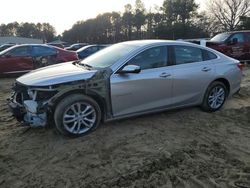 Salvage cars for sale at Seaford, DE auction: 2016 Chevrolet Malibu LT