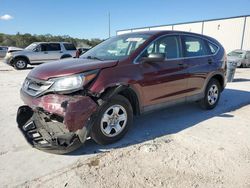 Honda salvage cars for sale: 2013 Honda CR-V LX