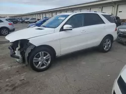 Mercedes-Benz m-Class salvage cars for sale: 2014 Mercedes-Benz ML 350 4matic