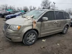 Salvage cars for sale at Baltimore, MD auction: 2009 Chrysler Town & Country Limited