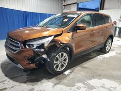 Salvage cars for sale from Copart Hurricane, WV: 2017 Ford Escape SE