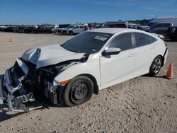 Salvage cars for sale at Houston, TX auction: 2017 Honda Civic LX