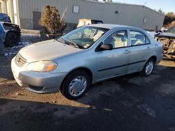 Salvage cars for sale at Exeter, RI auction: 2003 Toyota Corolla CE