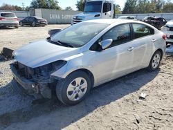 Salvage cars for sale at Midway, FL auction: 2018 KIA Forte LX