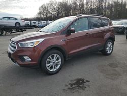 Salvage cars for sale at Glassboro, NJ auction: 2018 Ford Escape SE