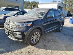 Salvage cars for sale at Ellenwood, GA auction: 2024 Ford Explorer Limited