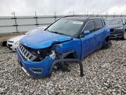 Vehiculos salvage en venta de Copart Cahokia Heights, IL: 2018 Jeep Compass Limited