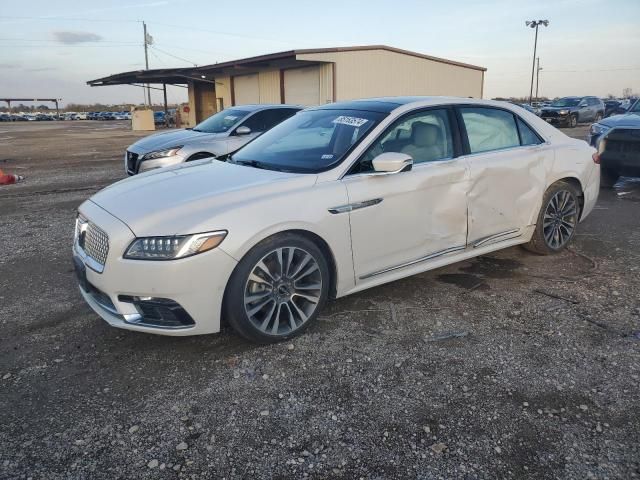 2018 Lincoln Continental Reserve