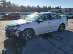 Salvage cars for sale at Windham, ME auction: 2018 Subaru Legacy 2.5I Limited