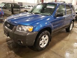 Ford salvage cars for sale: 2007 Ford Escape XLT