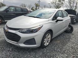 Salvage cars for sale at Riverview, FL auction: 2019 Chevrolet Cruze LT