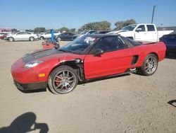 Salvage cars for sale at San Diego, CA auction: 1991 Acura NSX