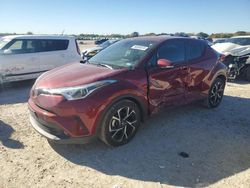 Salvage cars for sale at San Antonio, TX auction: 2018 Toyota C-HR XLE