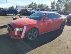 Salvage cars for sale at Denver, CO auction: 2009 Audi A5 Quattro