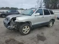 Salvage cars for sale at Dunn, NC auction: 2002 Hyundai Santa FE GLS