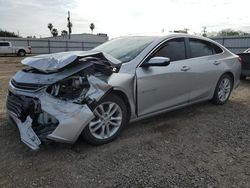 Salvage cars for sale at Mercedes, TX auction: 2018 Chevrolet Malibu LT