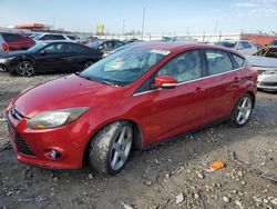 Salvage cars for sale at Cahokia Heights, IL auction: 2012 Ford Focus Titanium