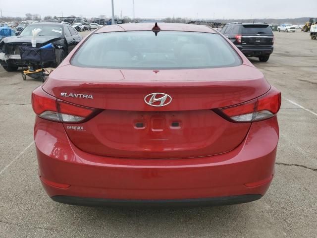 2016 Hyundai Elantra SE