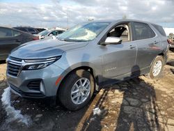 Salvage cars for sale at Woodhaven, MI auction: 2023 Chevrolet Equinox LT