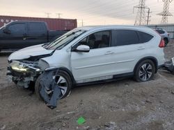 Salvage cars for sale at Elgin, IL auction: 2016 Honda CR-V Touring