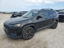 Salvage cars for sale at Houston, TX auction: 2020 Jeep Cherokee Latitude Plus