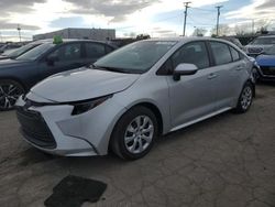 Salvage cars for sale from Copart Chicago Heights, IL: 2024 Toyota Corolla LE