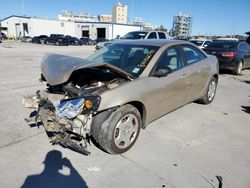 Salvage cars for sale from Copart New Orleans, LA: 2007 Pontiac G6 Value Leader